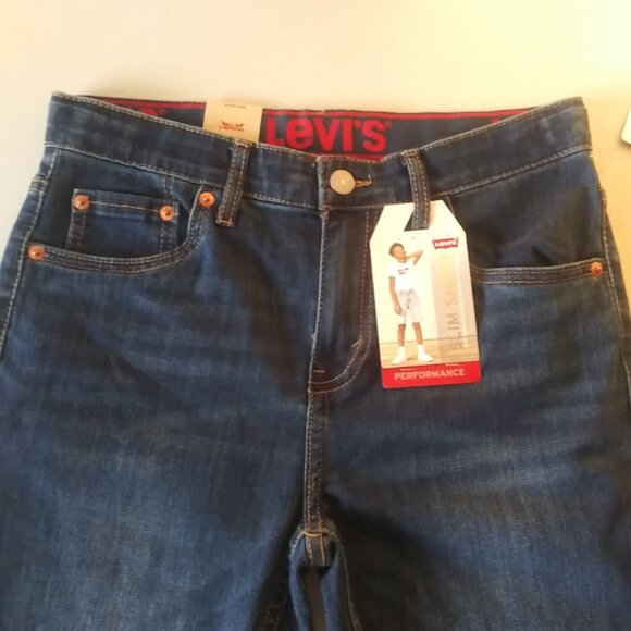 Levi's boy's size 16R  (28 waist) slim jean shorts - Picture 2 of 16